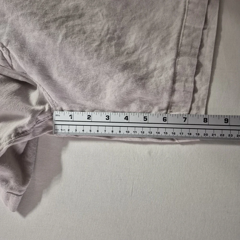 Faherty Tradewinds Shorts Mens 30 Beige Linen Blend Chino Drawstring Resort 7